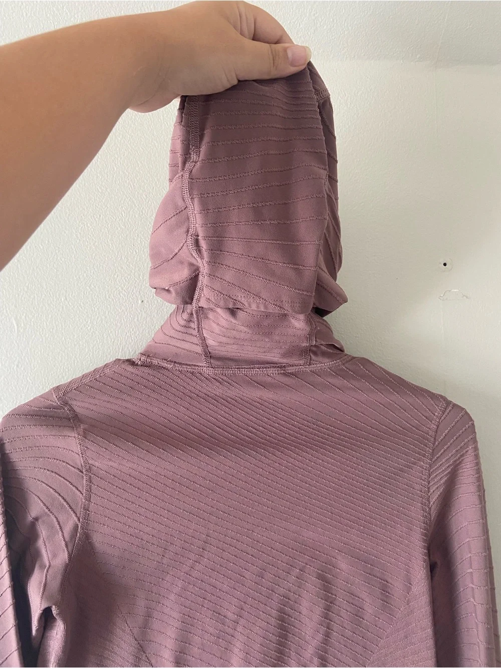 Nike Women's Element Running Dri-Fit Hoodie Balaclava XS mauve